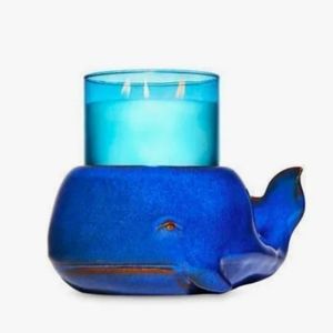 Bath & Body Works Whale Candle holder 3 wick candle